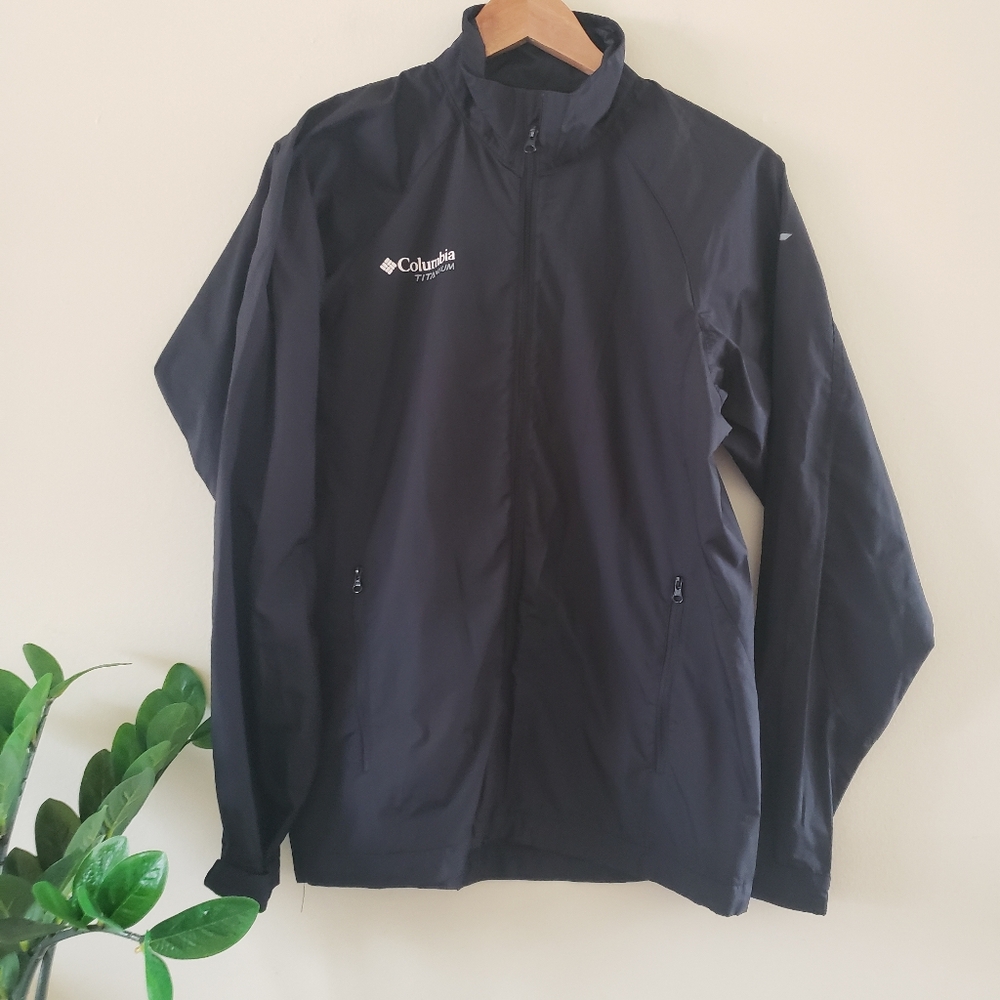 Columbia Titanium Men's Rain Shell Jacket - Black S
